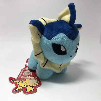 Official 2007 5” Pokedoll (VAPOREON) NEW Pokémon Center Nintendo Rare VTG USA • $50