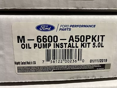 OEM Ford Performance Oil Pump Kit Mustang GT F150 2011-2017 5.0 M-6600-A50PKIT • $79.99