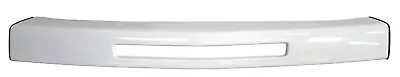 Gloss White Center Front Bumper Overlay Cap Cover / For 07-13 Silverado W/Slot • $149.95