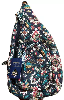 Vera Bradley MINI Sling Backpack In Harry Potter Home To Hogwart NWT • $54.95