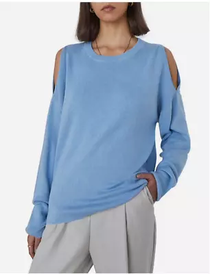 VIKTORIA  & WOODS Haunting Knit In Cotton Cashmere Blend Size 2 /AU10 Oversized • $50