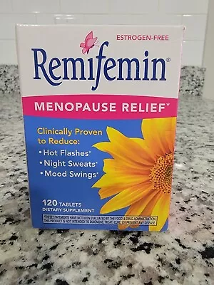 Remifemin Menopause Relief Supplement Exp 8/2025 120 Tablets • $69.99