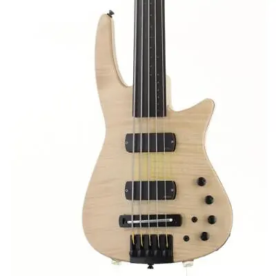 NS DESIGN CR5 RADIUS BASS Fretless Naturall Satin Electric Bass Guitar • $2396.14