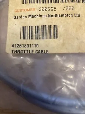 £12 • Buy Stihl Throttle Cable 41261801110