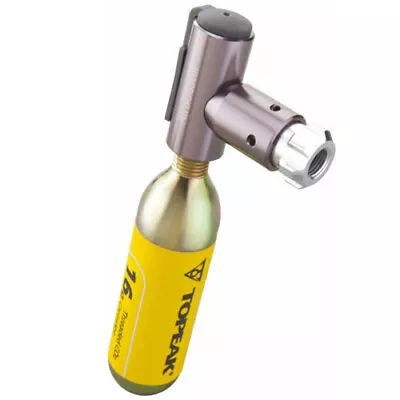 Topeak AirBooster (16G) CO2 Lightweight Inflator - Suits Presta & Schrader Valve • £23.60