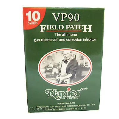 Napier VP90 Field Patch For Shotgun And  Rifle Cleaning • £7.95