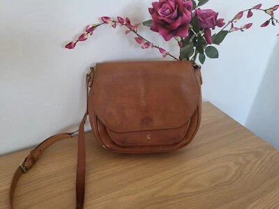 £2.99 • Buy **JOULES** Leather Bag - Well Loved In Need Of A New Home