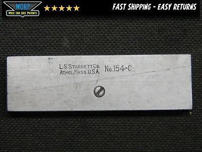 L S Starrett Made In The Usa 154c Machinist Parallel Gauge Gage Block B • $22