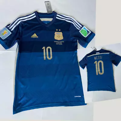 Jersey Soccer Argentina Messi Camiseta Futbol Playera Size S M L • $54.95