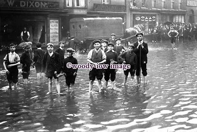 £2.20 • Buy Rt0370 - Flood At Toll Gavel , Beverley , Yorkshire 1912 - Print 6x4