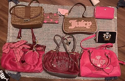 Mixed New/vintage Lot Of Juicy Couture Bags! Daydreamers And Bowlers W/ More • $100