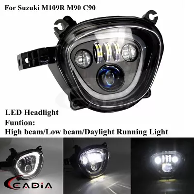 For '06-'22 Suzuki Boulevard M109R Boss M90 C90 LED Headlight Running DRL Light  • $379.99