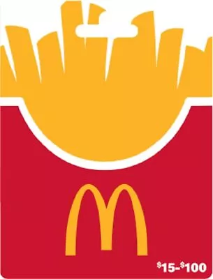 Mcdonalds Restaurant Gift Card 150 100 50 Arch Mom Dad Friend Employee Meal Food • $119.99