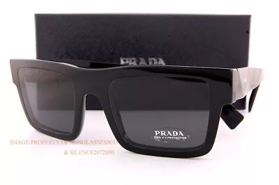 Brand New Prada Sunglasses PR 19WS 1AB 5S0 Black/Grey For Women Men Unisex • $227.99