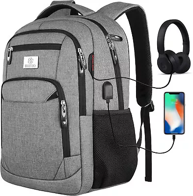 BAIGIO Men Women Backpack Waterproof Travel School Business Laptop Rucksack Bag  • £17.99