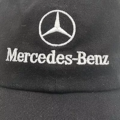 $15.29 • Buy Mercedes Hat Cap Benz Black EMPLOYEE USA Made Adjustable Strapback