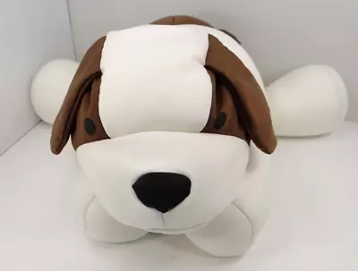 Moshi Brown & White Puppy Dog Microbead Plush Brentwood READ • $22.99