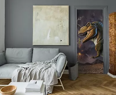 £84.77 • Buy 3D Dinosaur A1502 Door Wall Mural Photo Wall Sticker Decal Jerry LoFaro Sinsin
