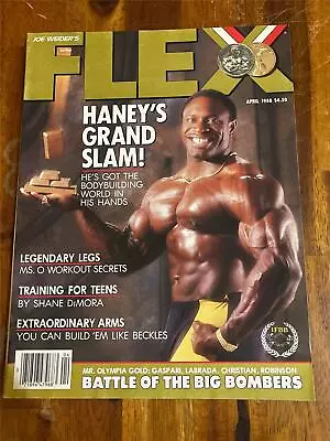 FLEX Bodybuilding Muscle Magazine LEE HANEY 4-88 • $19.99