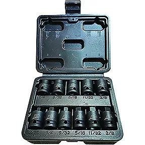 11 Pc. 3/8  Dr. 4 Point SAE Pipe Plug Impact Socket Set ATD-2811 Brand New! • $44.74