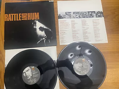U2 - Rattle And Hum - Vinyl Album • $14.99