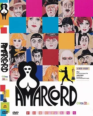 Amarcord I Remember (1974 - Federico Fellini Pupella Maggio)  DVD NEW • $8.50