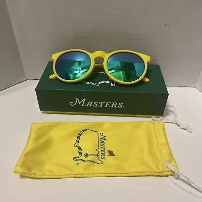 2024 Masters Golf Goodr Sunglasses 'Pin Flag’ Augusta National New In Box Rare • $100