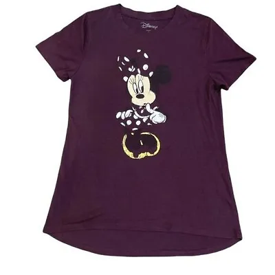 Disney Minnie Mouse Light Weight Hi Lo Tee Size M • $5