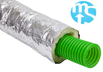 75mm Radial Ducting Insulating Sleeve • £60
