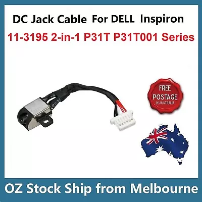 DC Power Jack For DELL INSPIRON 11-3000 2-in-1 P31T P31T001 11-3195 Series • $14.99