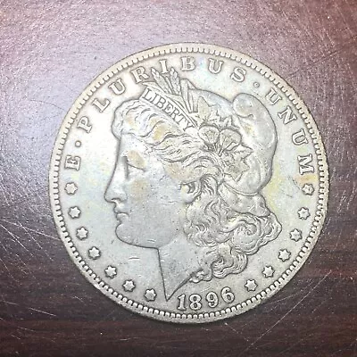 1896 O VF/XF MORGAN SILVER DOLLAR $1 | Check Desc For VAM Listings • $0.01