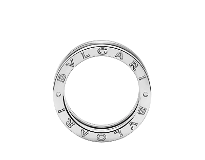BVLGARI B.Zero1 One-Band Ring 18k White Gold-Size 47-Very Good Condition • $1049