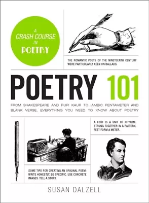 Susan Dalzell - Poetry 101   From Shakespeare And Rupi Kaur To Iambic  - J245z • $26.48