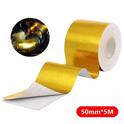 Yellow Exhaust Thermal Wrap Manifold Header Isolation Heat Tape • $9.49