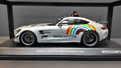 1/18 Diecast Minichamps Mercedes-Benz AMG GTR Safety Car Formula 1 2020 • $113.57