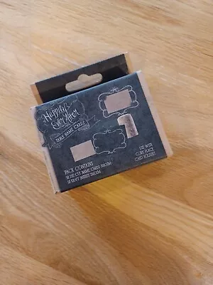 Wedding Table Name Cards Chalkboard Kraft Brown X 50 Pack BNIB • £2