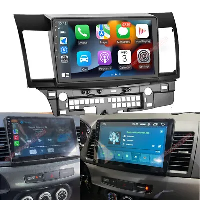 Android 13.0 For Mitsubishi Lancer 2008-2012 Apple CarPlay Radio GPS Navi Stereo • $119.99