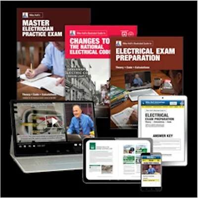 Electrical Exam Prep Course Master/Contractor Intermediate 2023 NEC - Mike Holt • $740