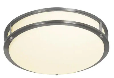 £25.69 • Buy EnviroLite 14 In. 1-Light Dimmable LED Flush Mount #EV1414C3C-35
