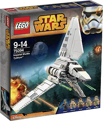 Lego Star Wars Imperial Shuttle Tydirium - 75094 - Brand New & Sealed • £175