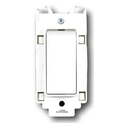 Crabtree 4460 Grid Switch 20 Amp Double Pole - Plain • £8.45