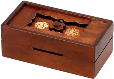 Bits And Pieces - Japanese Secret Puzzle Box - Camouflage Your Cash Money Holder • $25.56