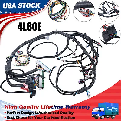 For 03-07 LS Vortec 4.8 5.3 6.0 4L80E DBW Stand Alone Wire Harness Drive By Wire • $123.99