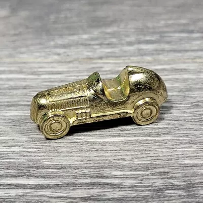 Monopoly Deluxe Ed. Gold Race Car Mover Token Board Game Replacement Parts Piece • $3.49