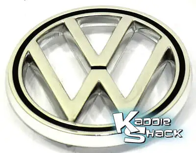 VW Bug Hood Emblem VW Logo Fits '63 To '79 Type 1 • $44.95