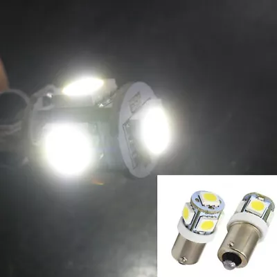 DC12V T11 BA9S T4W H6W 363 5 LED 5050 SMD Car Wedge Side Light Lamp Bulbs Parts • $2.17