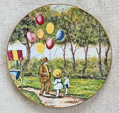 1979 Dominic Mingolla  The Balloon Man  Collector Plate W Box & COA • $10