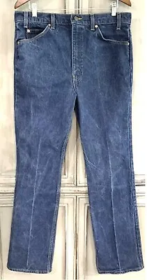 Levi's 517 Vintage 90’s Orange Tab Bootcut Jeans Tag 36x34 Actual 35x33 • $48.70