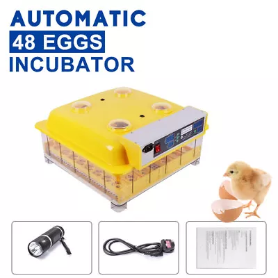  Janoel Fully Automatic Incubator Kit 10 Eggs To 96 Eggs Large Capacity  • $169