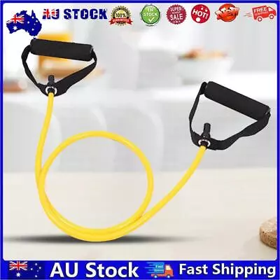 AU Elastic Fitness Bands Resistance Bands With Handles For Yoga/Pilates/Door Anc • $8.20